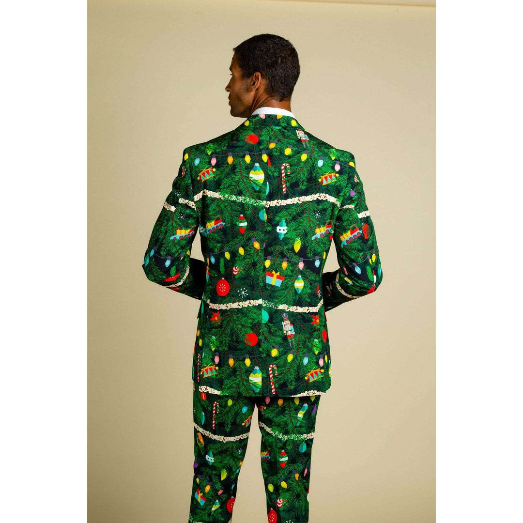 The Christmas Tree Camo | Mens Christmas Tree Print Suit