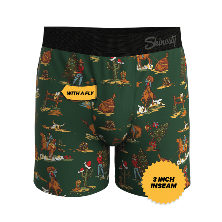 The Cowboy Christmas | Holiday Western Boxers