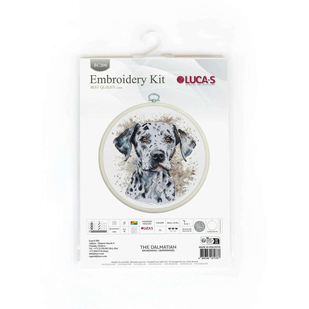 The Dalmatian BC208l Counted Cross-Stitch Kit