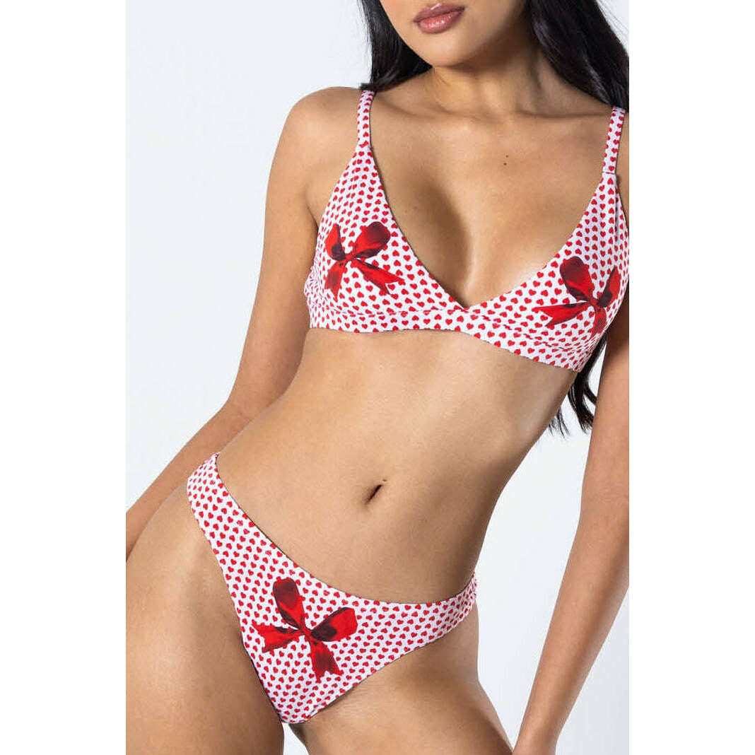 The Date Night | Valentine's Day Bow Seamless Thong