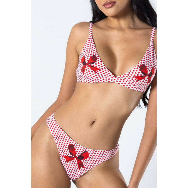 The Date Night | Valentine's Day Bow Seamless Thong