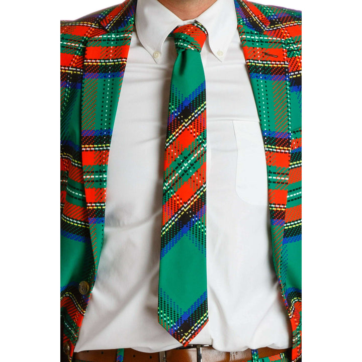 The Dirty Dangerfield | Men's Green Plaid Tie