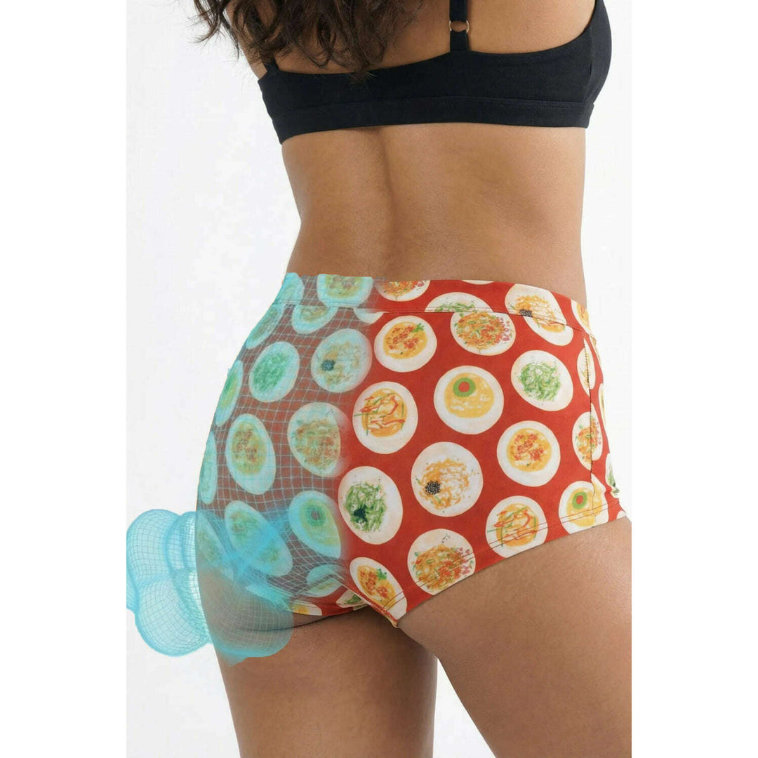 The Eggstasy | Deviled Egg Fart Proof Boyshort Underwear