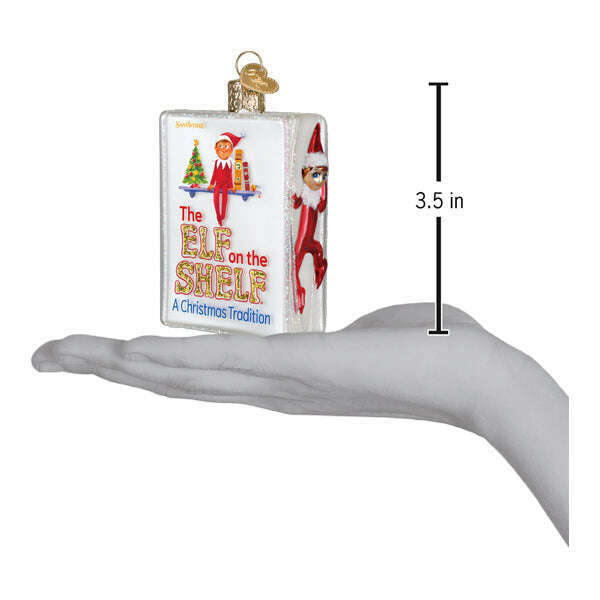 Old World Christmas The Elf on the Shelf Blown Glass Ornament