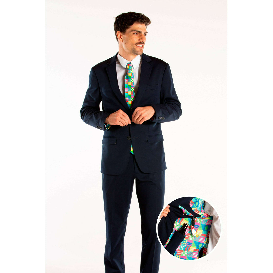 The Executive | Patchwork Flag Ultimate Suit