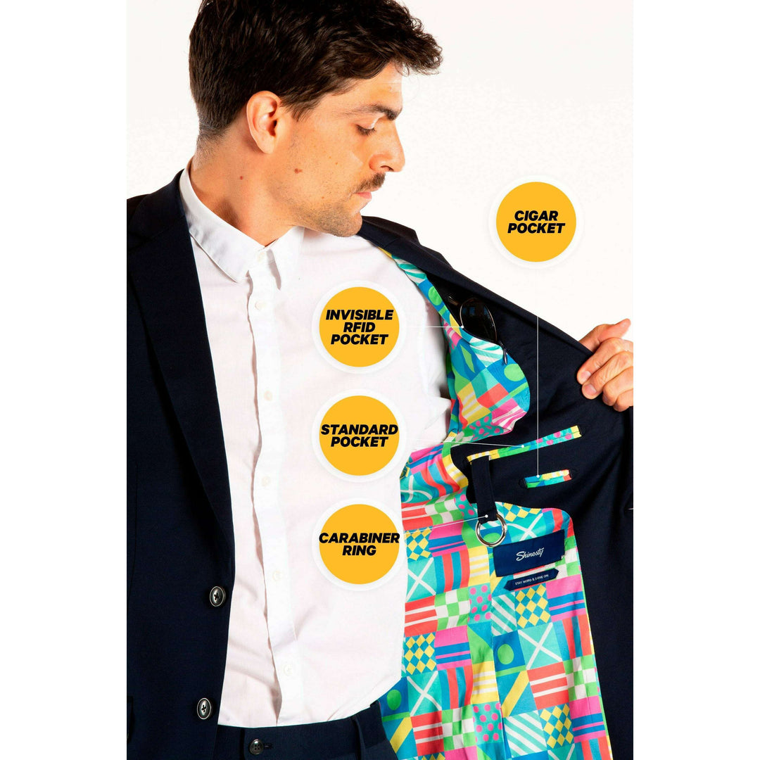 The Executive | Patchwork Flag Ultimate Suit