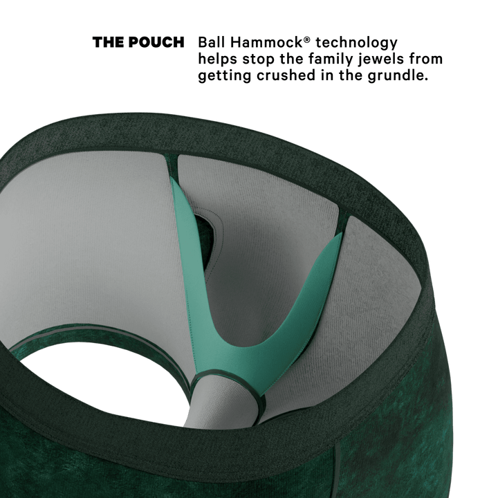 The Extravagance | Dark Green Velvet Trunk Underwear