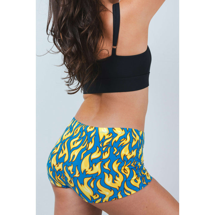 The Fire Crotch | Flames Modal Boyshort Underwear