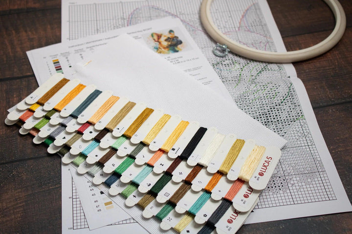 The French Bulldog BC207l Counted Cross-Stitch Kit