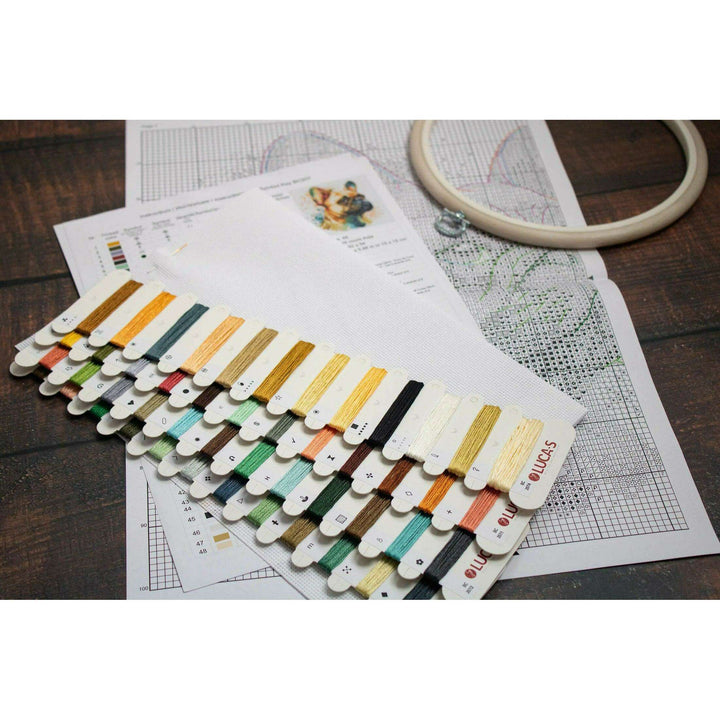 The French Bulldog BC207l Counted Cross-Stitch Kit