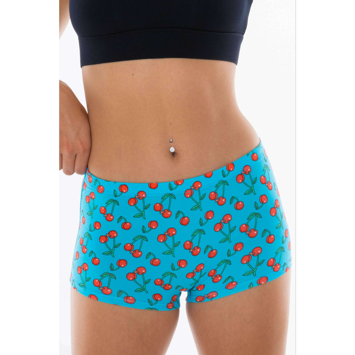 The Fruit Salad | Cherry Modal Boyshort Underwear