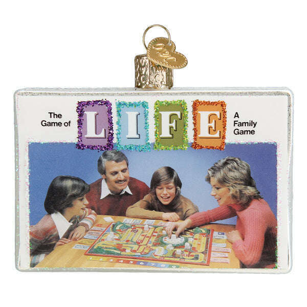 Old World Christmas The Game of Life Blown Glass Ornament