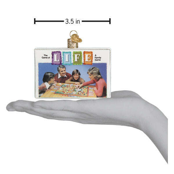 Old World Christmas The Game of Life Blown Glass Ornament