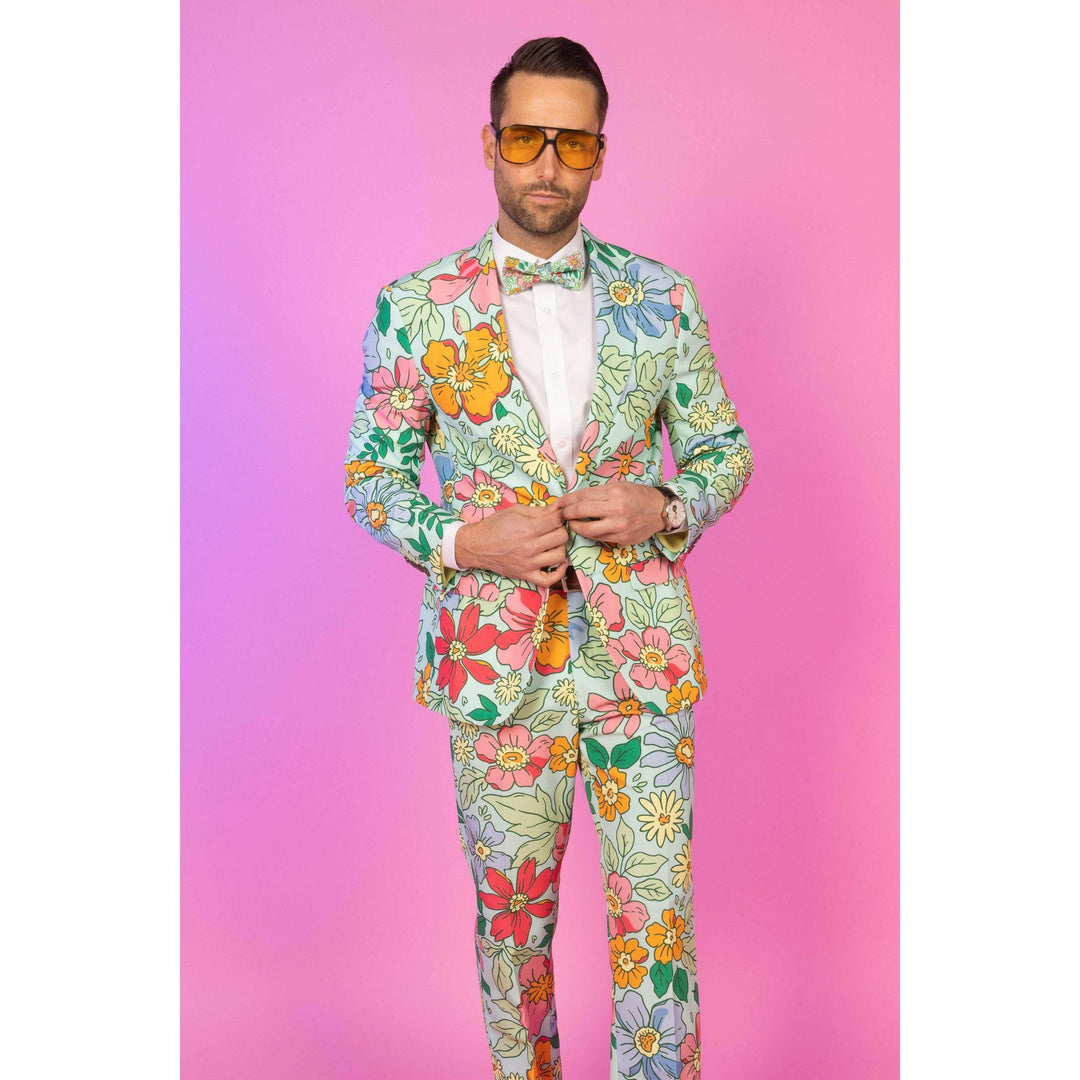 The Garden Party | Floral Derby Suit