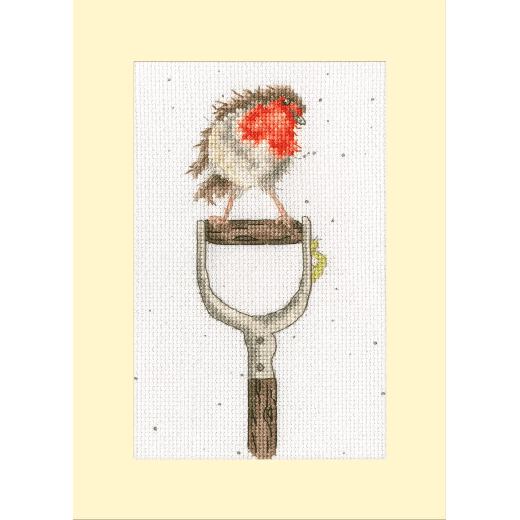 The Gardener's Friend -Thread Pack XGC57-TP Counted Cross Stitch Kit