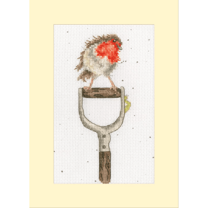 The Gardener's Friend -Thread Pack XGC57-TP Counted Cross Stitch Kit