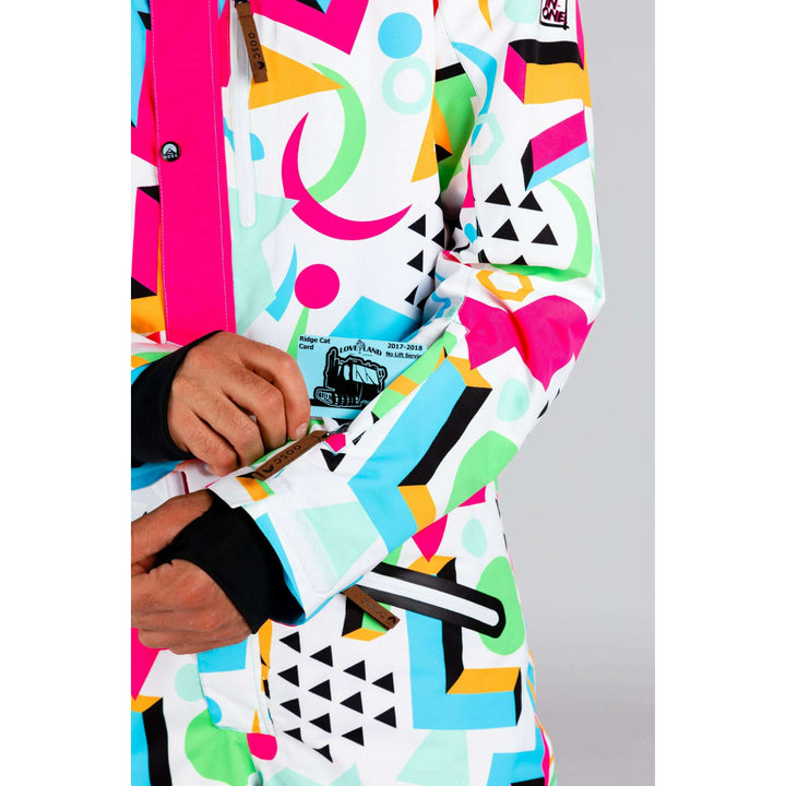 The Geodisiac | Mens Retro Neon Ski Suit