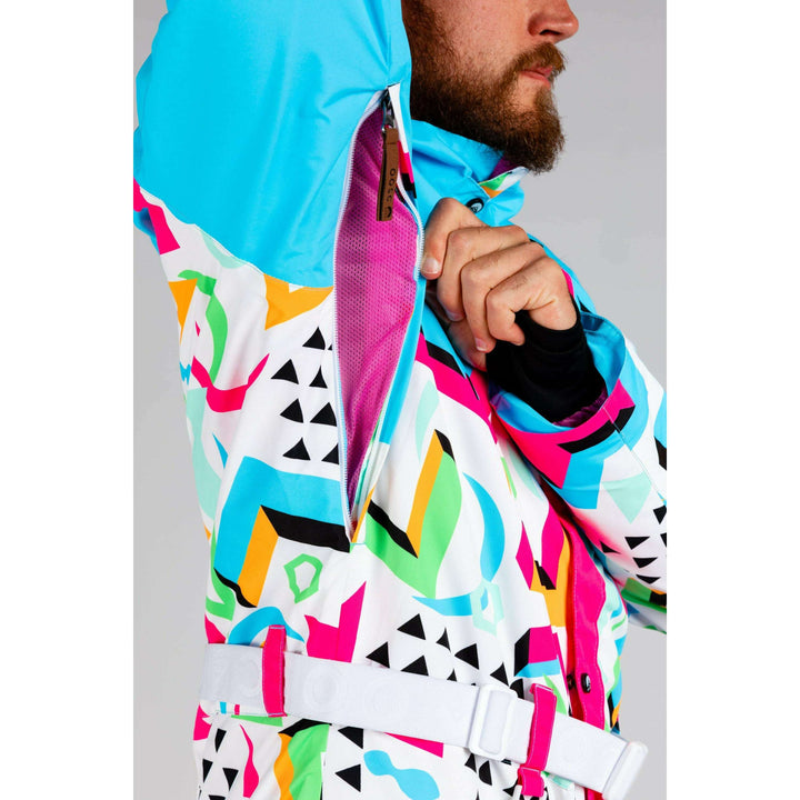 The Geodisiac | Mens Retro Neon Ski Suit