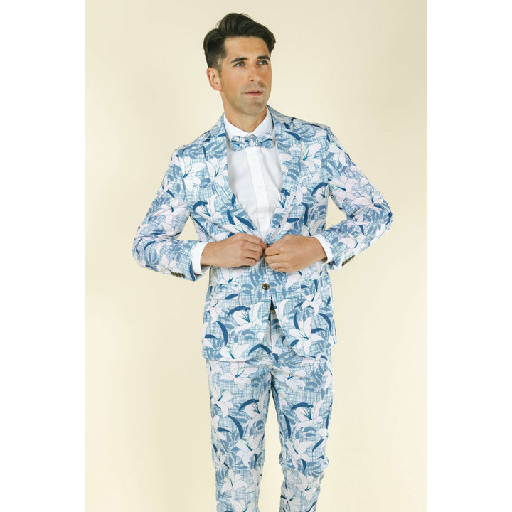 The Gilded Lily | Crosshatch Lilies Suit