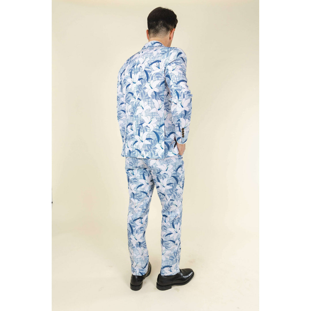 The Gilded Lily | Crosshatch Lilies Suit