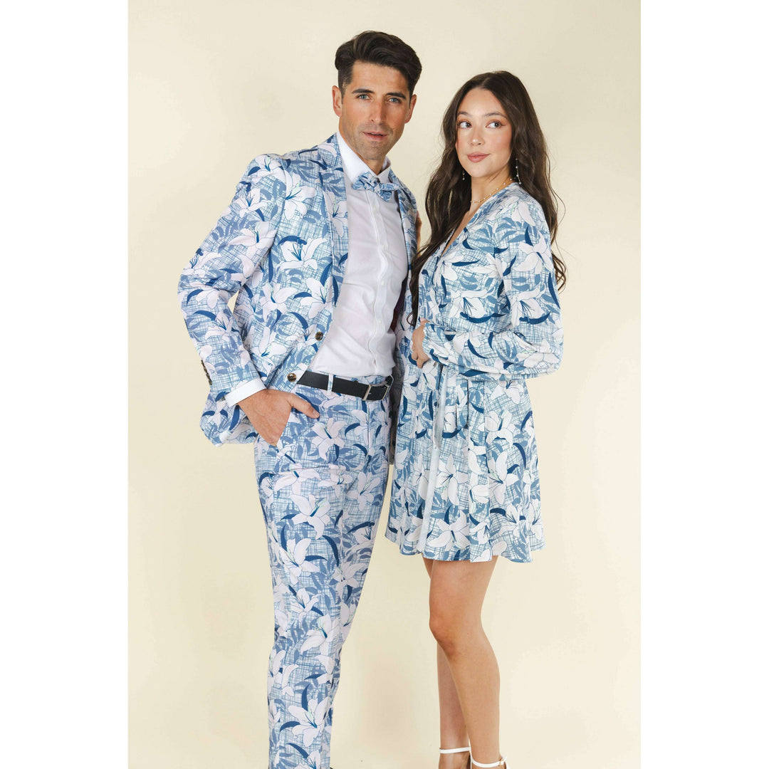 The Gilded Lily | Crosshatch Lilies Suit