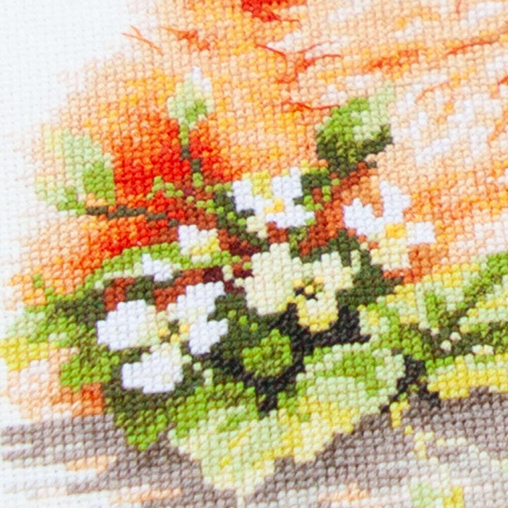 The Ginger Cat 70-22 Counted Cross-Stitch Kit