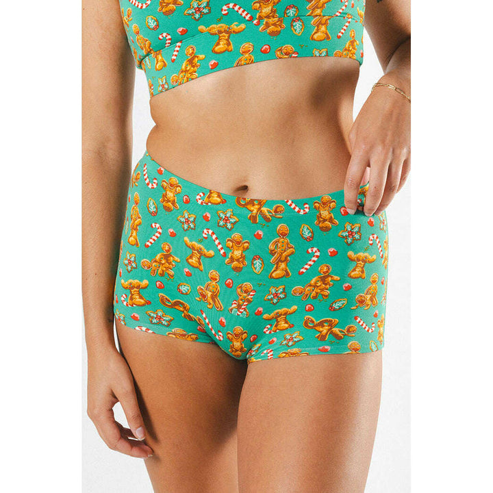 The Ginger Rail | Gingerbread Modal Boyshort Underwear