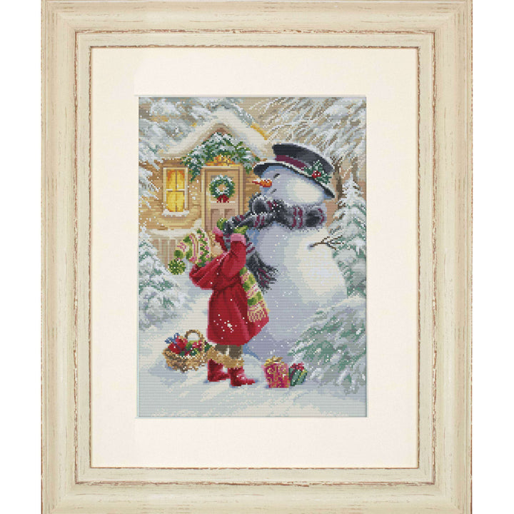 The Girl With G BU5018L Counted Cross-Stitch Kit