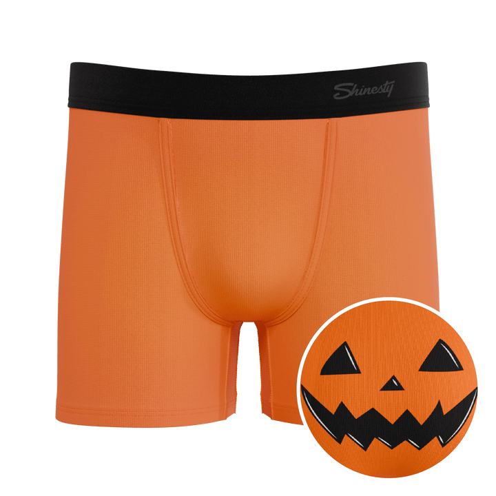 The Good Gourd | Jack O Lantern Boy's Boxer Briefs
