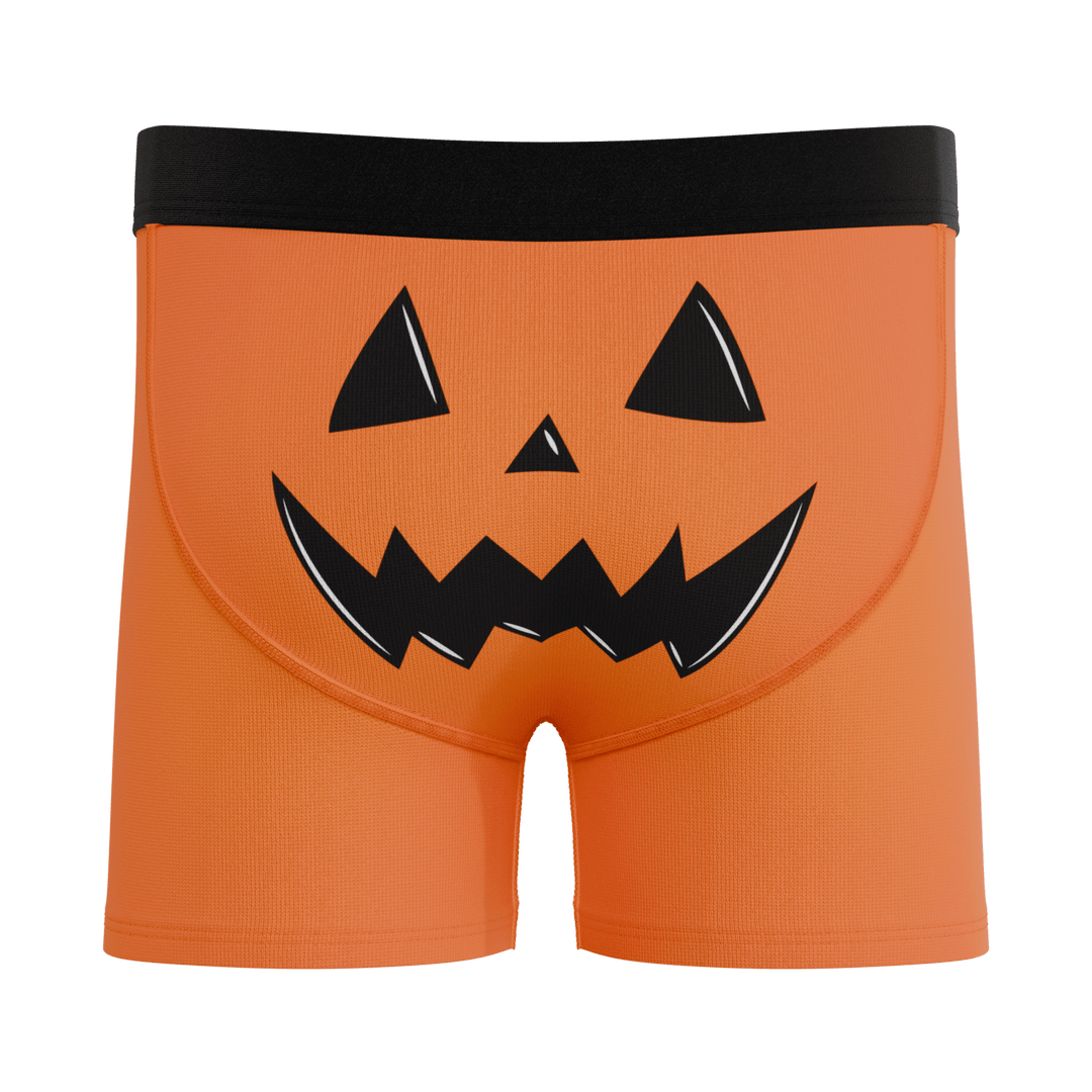 The Good Gourd | Jack O Lantern Boy's Boxer Briefs