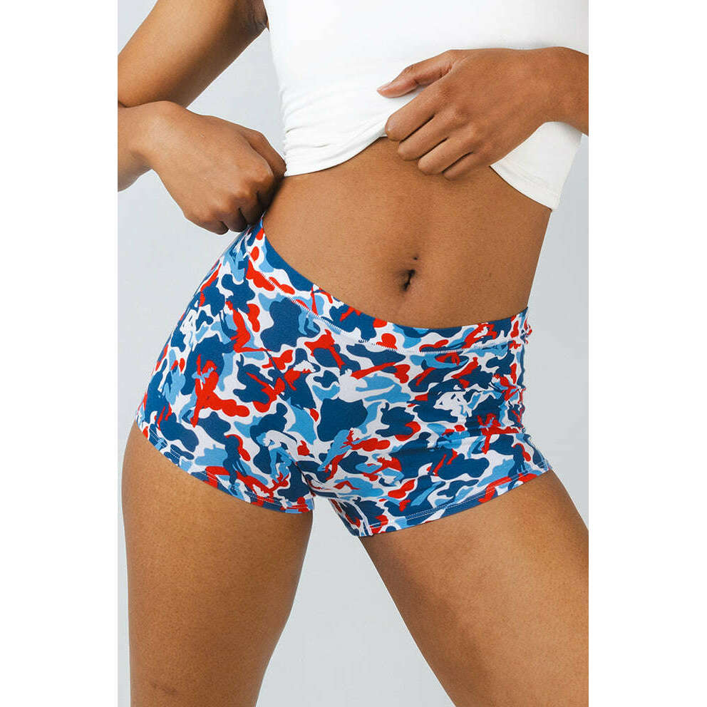 The Grand Finale | USA Camouflage Modal Boyshort Underwear