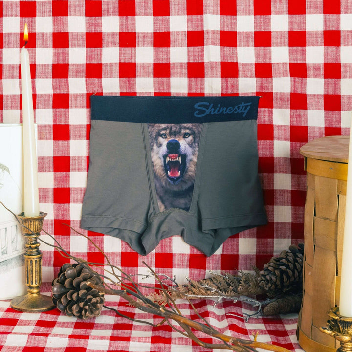 The Grey's Growl | Wolf Boy's Boxer Briefs