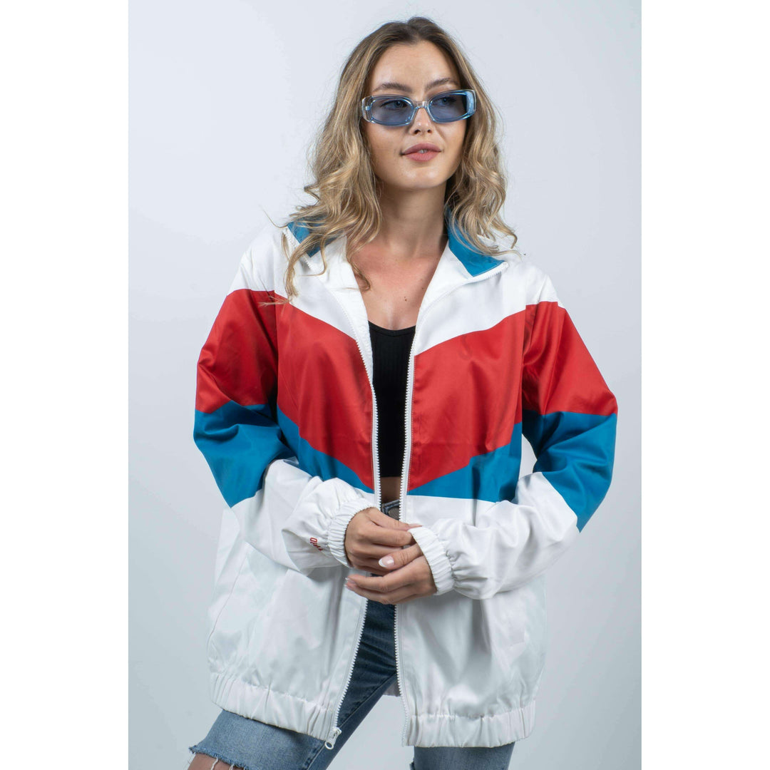 The Gust Buster | Retro USA Shinesty Windbreaker