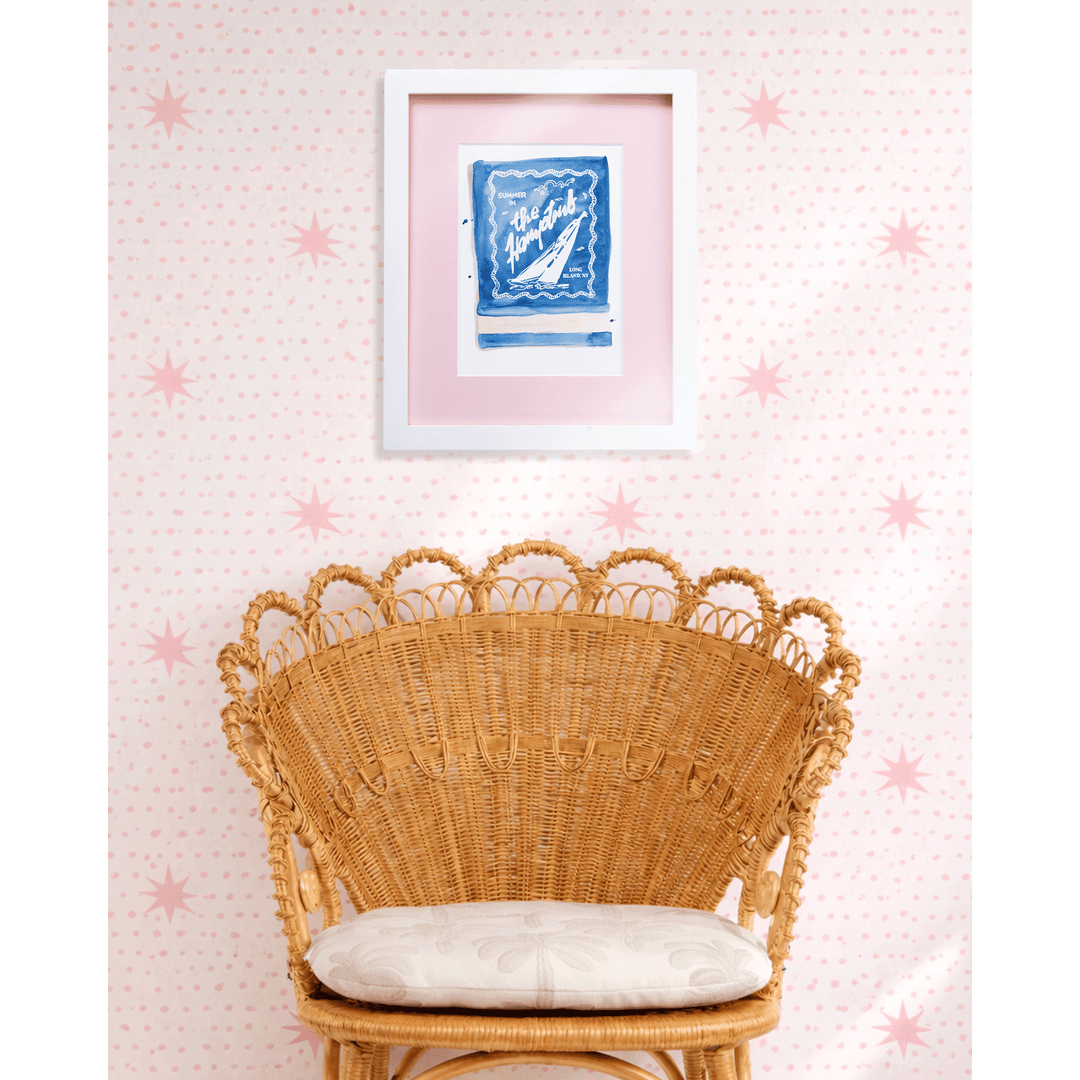 The Hamptons Matchbook Art Print