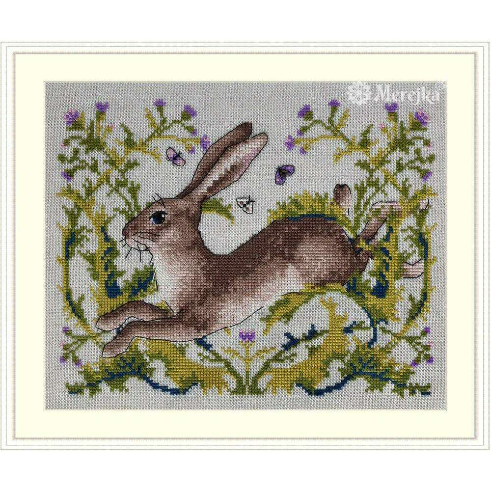 The Hare K-147A Counted Cross-Stitch Kit