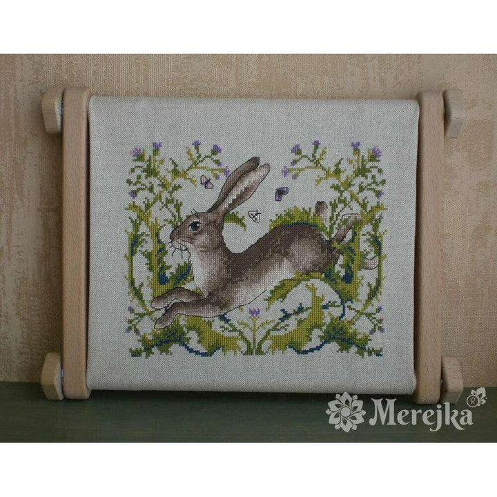The Hare K-147A Counted Cross-Stitch Kit