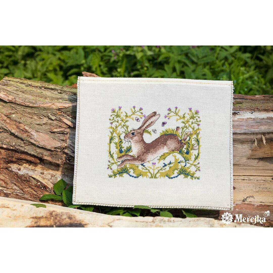 The Hare K-147A Counted Cross-Stitch Kit