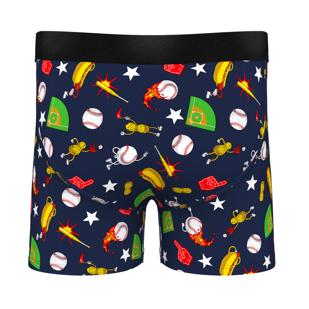 The Hey Batter Batter | Baseball Boy's Boxer Briefs