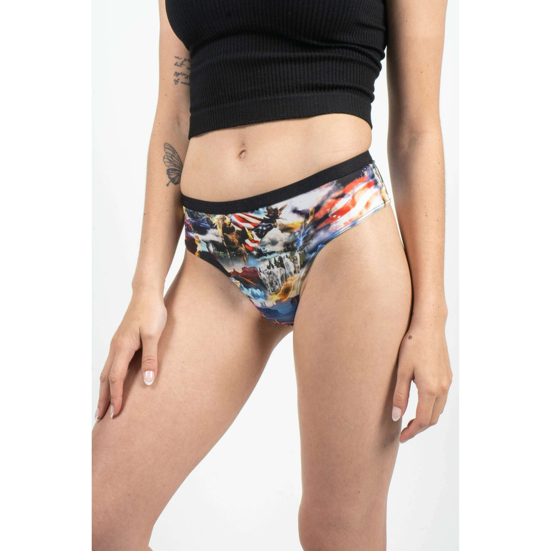 The Home Sweet Home | America Themed  Cheeky Underwear