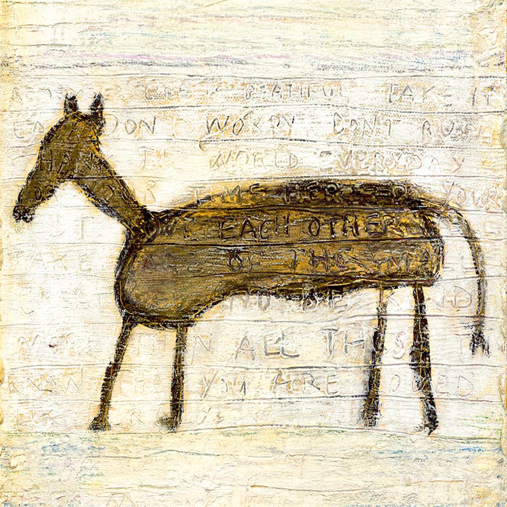 "The Horse" Gallery Wrap Art Print - Quirks!