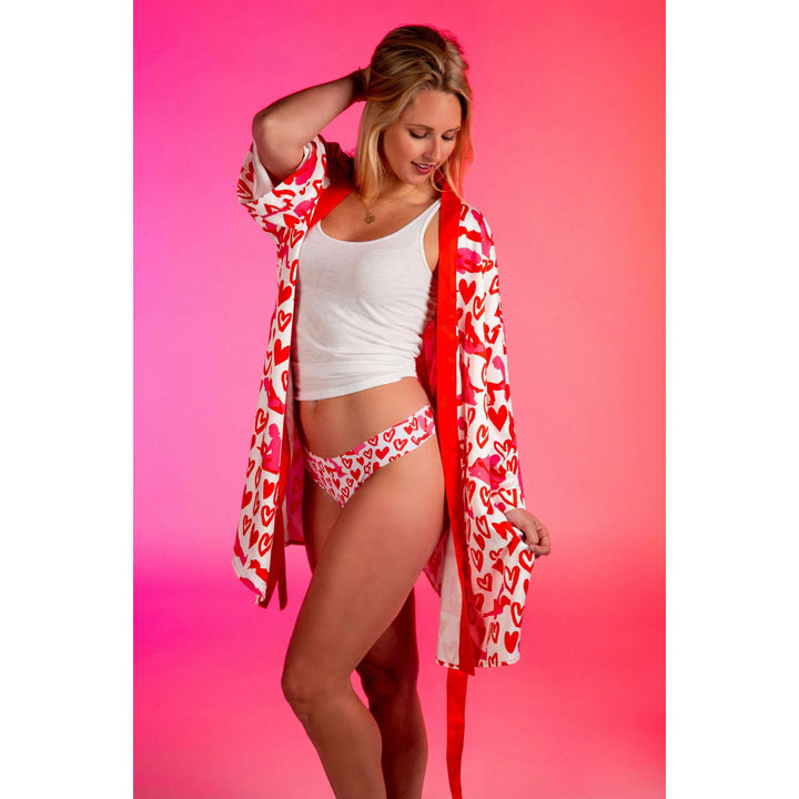 The Hot-Blooded Handbook | Valentines Seamless Thong