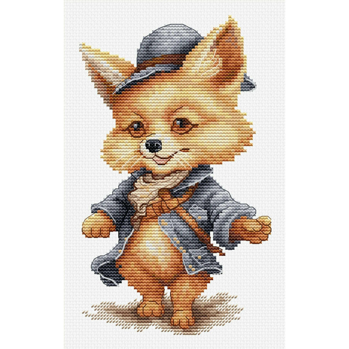 The Hunter B1413L Counted Cross-Stitch Kit