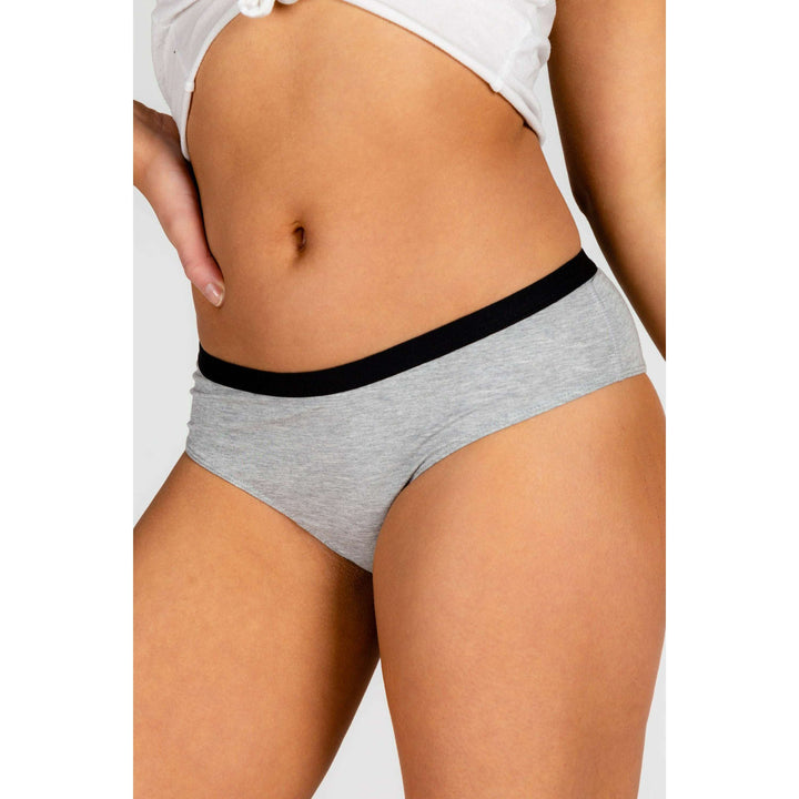 The Intramural Champ | Grey Modal Cheeky Underwear