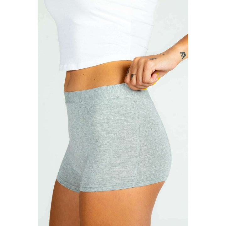 The Intramural Champ | Heather Grey Modal Boyshort Underwear