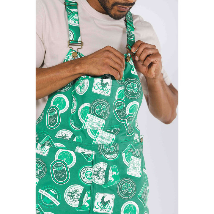The Irish Pub | Green Irish Coasters Unisex Overalls