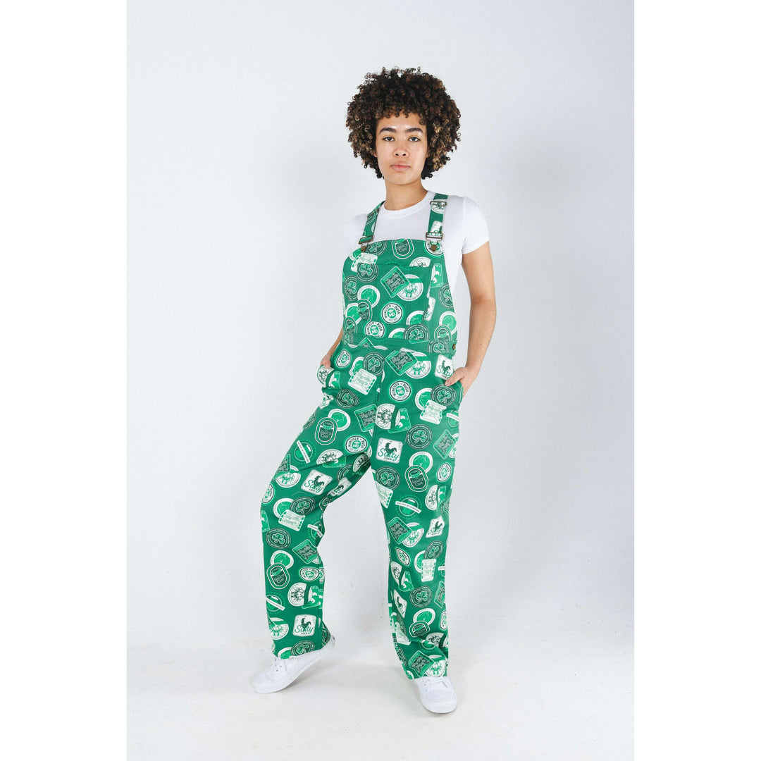 The Irish Pub | Green Irish Coasters Unisex Overalls