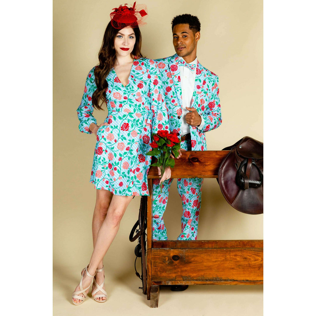 The Kentucky Fried Daily Double | Derby Roses Wrap Dress