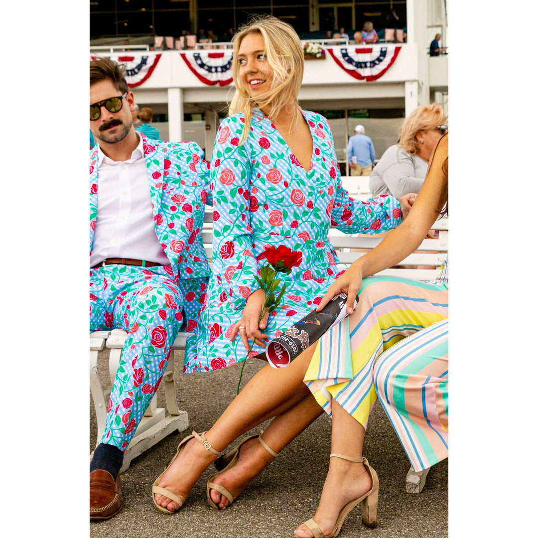 The Kentucky Fried Daily Double | Derby Roses Wrap Dress