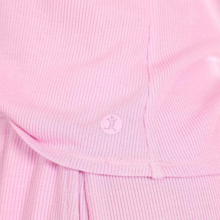 The Laid-Back | Lilac Ribbed Pajama Short Set