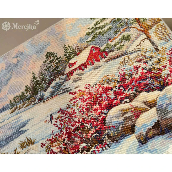 The Lake House K-261 Counted Cross-Stitch Kit
